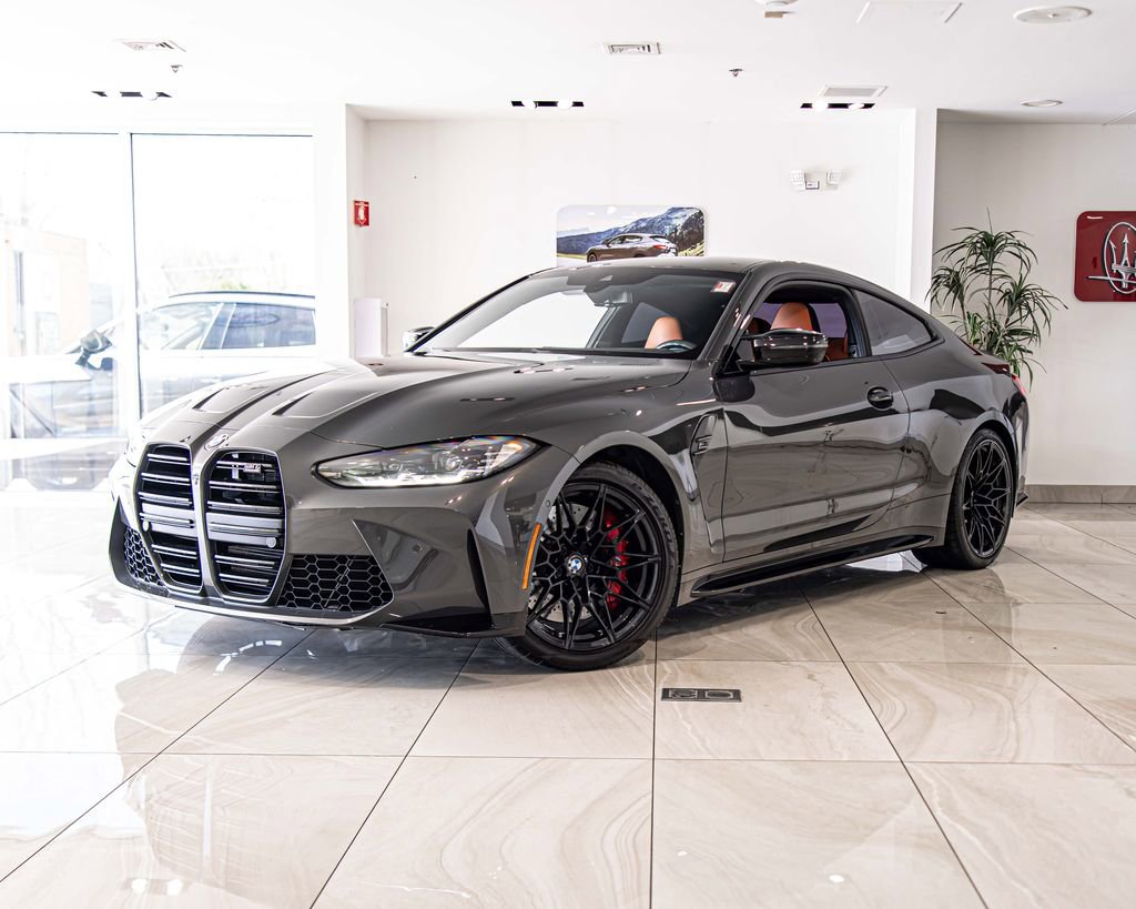Used 2024 BMW M4 Competition w/ Parking Assistance Package RWD image 1