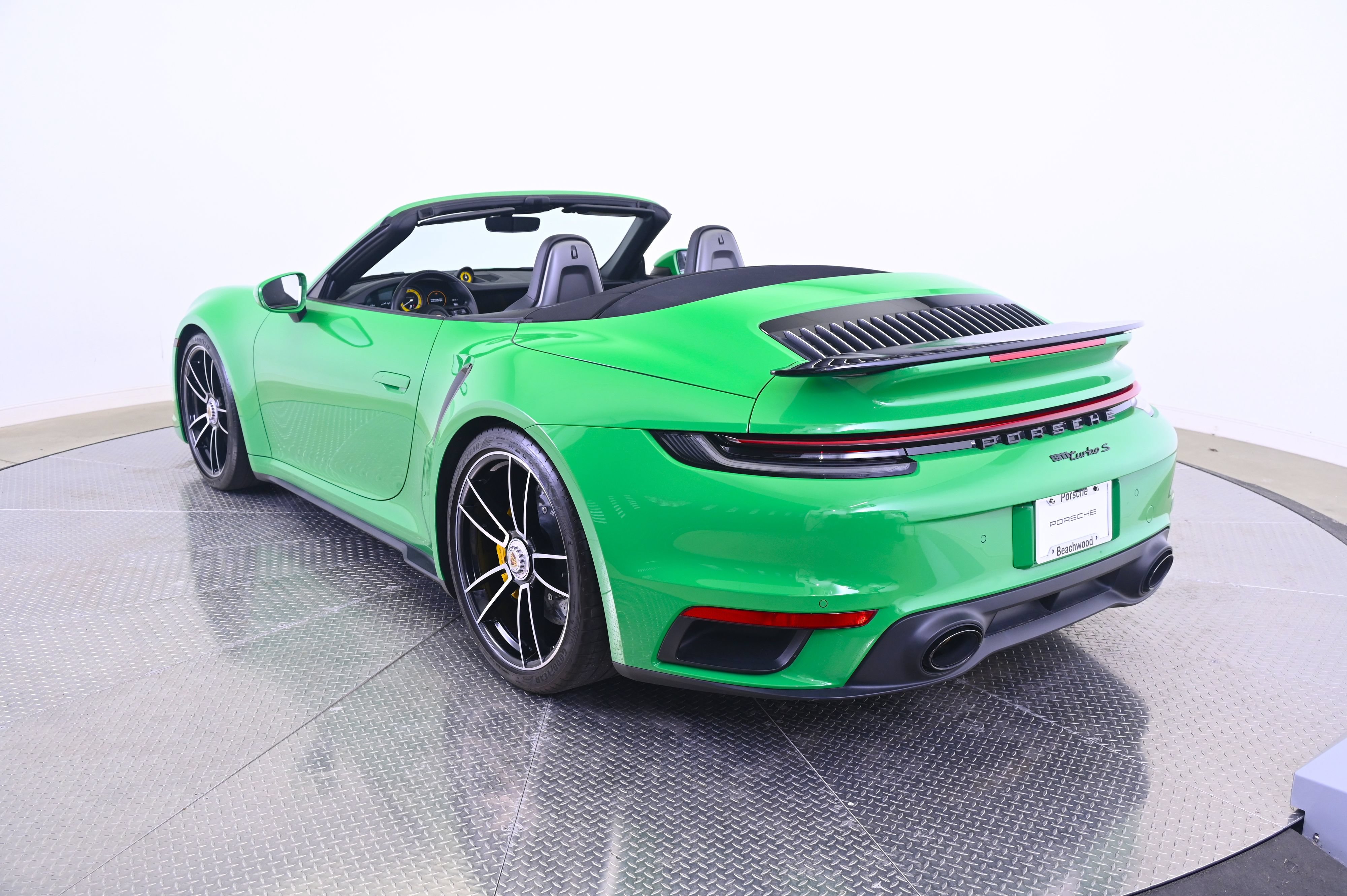 Certified 2021 Porsche 911 Turbo S AWD/4WD image 3
