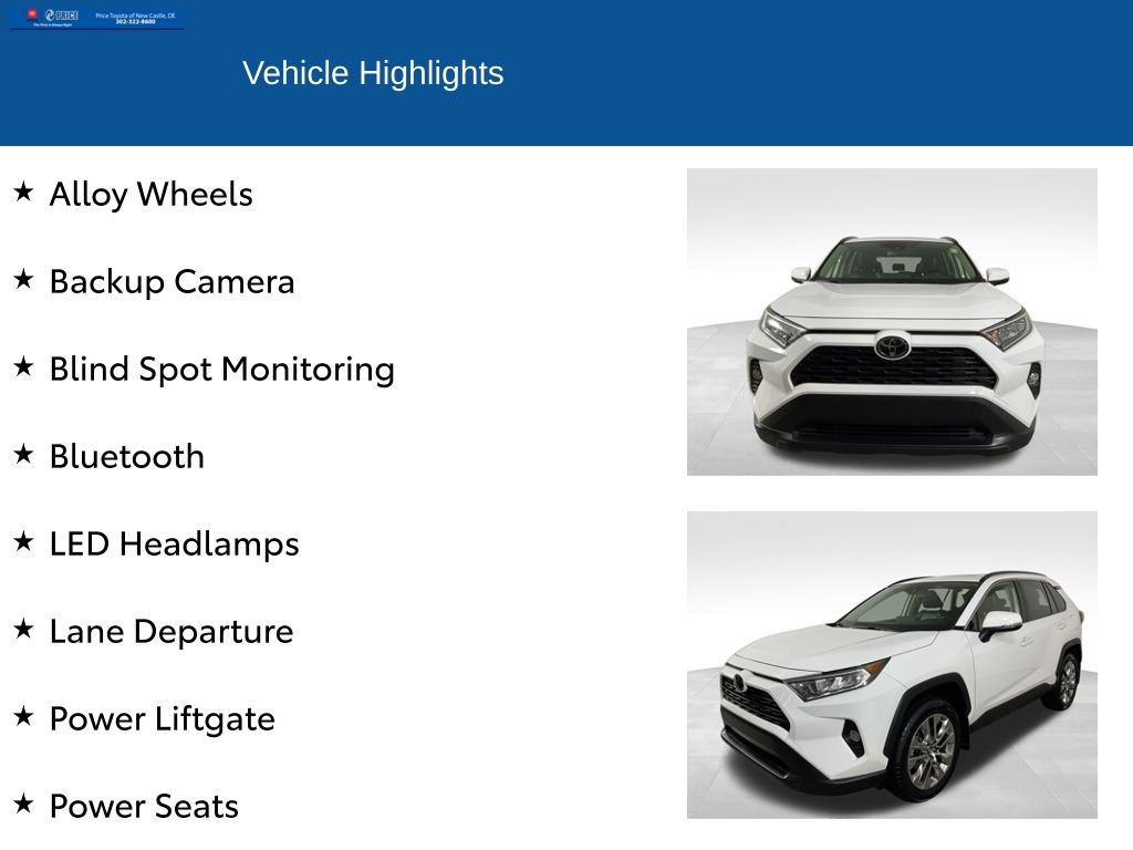 Used 2019 Toyota RAV4 XLE Premium w/ Cold Weather Package AWD/4WD image 2