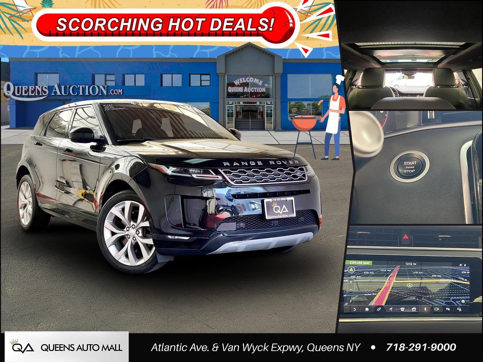 Used 2020 Land Rover Range Rover Evoque SE AWD/4WD image 1