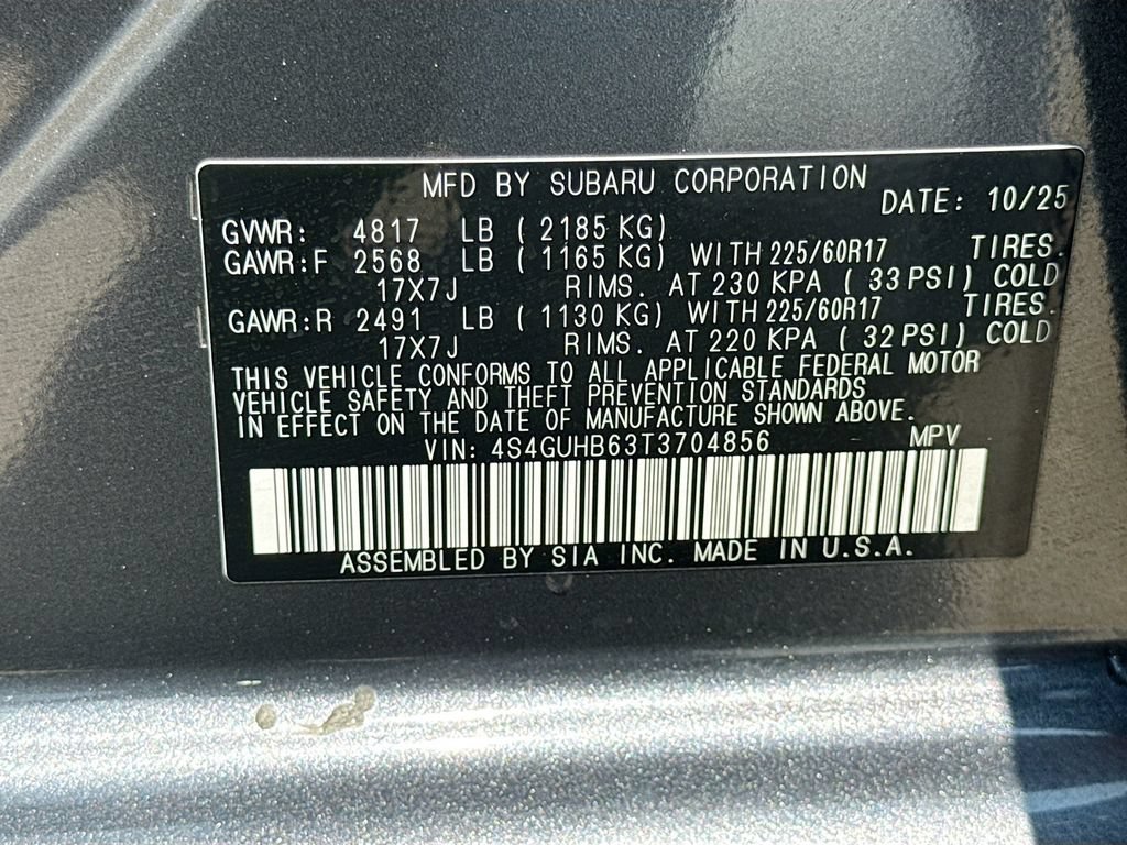 Used 2026 Subaru Crosstrek 2.5i AWD/4WD image 41