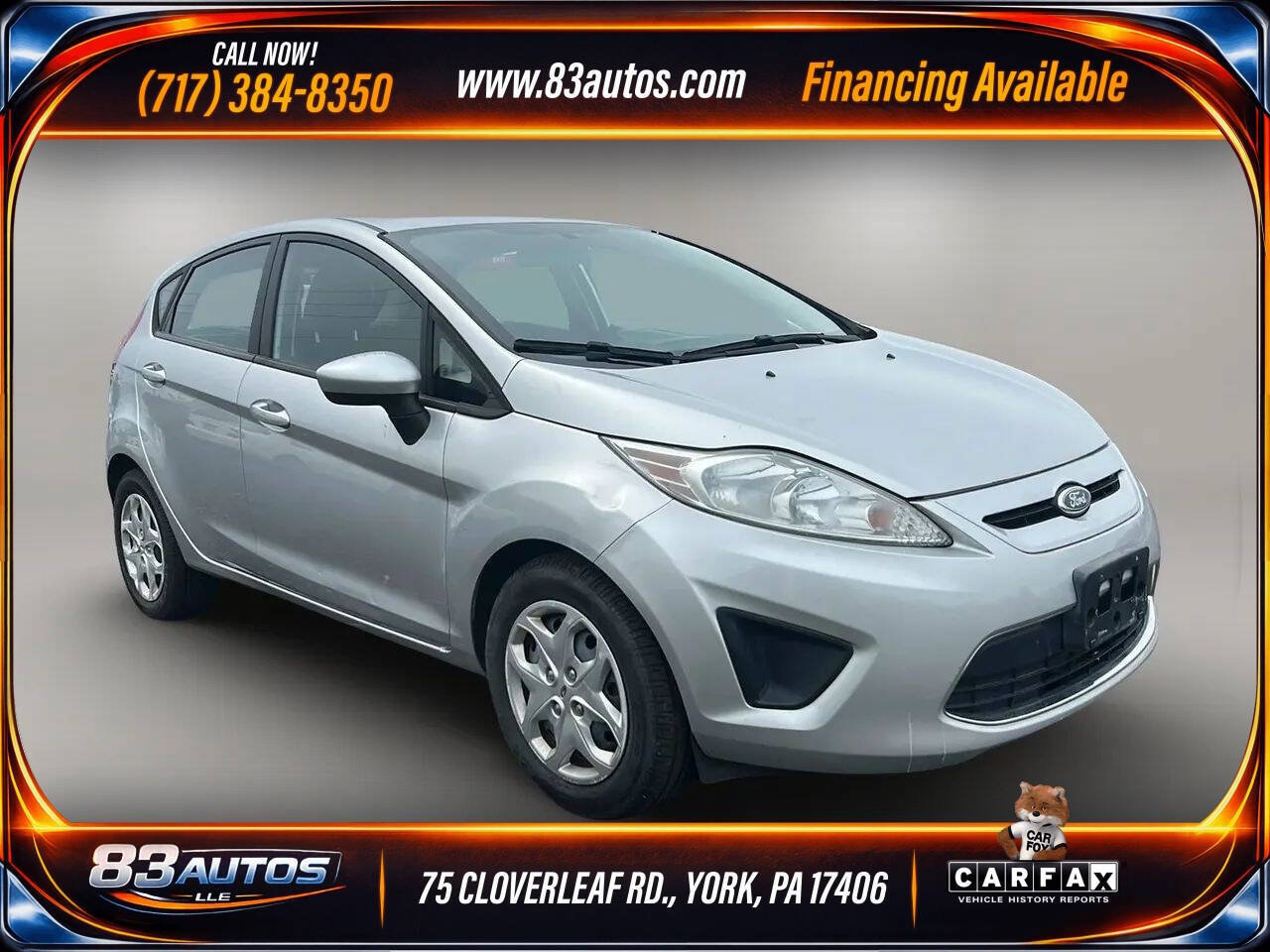Used 2011 Ford Fiesta SE w/ 201A Rapid Spec Order Code