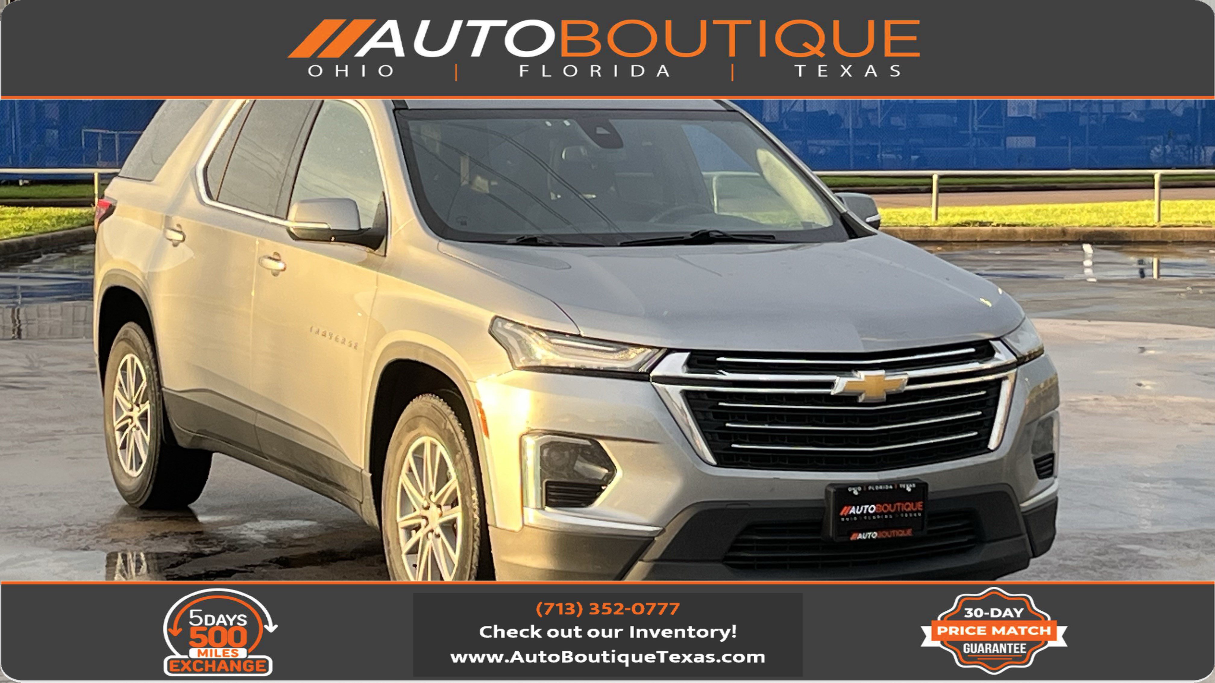 Used 2023 Chevrolet Traverse LT w/ LPO, Floor Liner Package