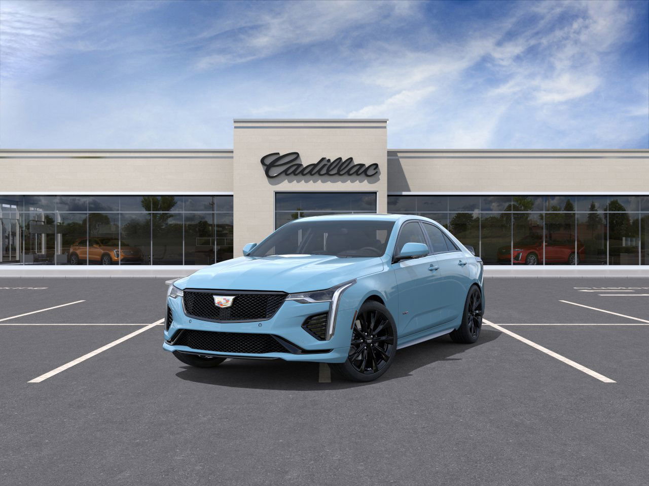New 2026 Cadillac CT4 V w/ LPO, ONYX Package AWD/4WD image 8