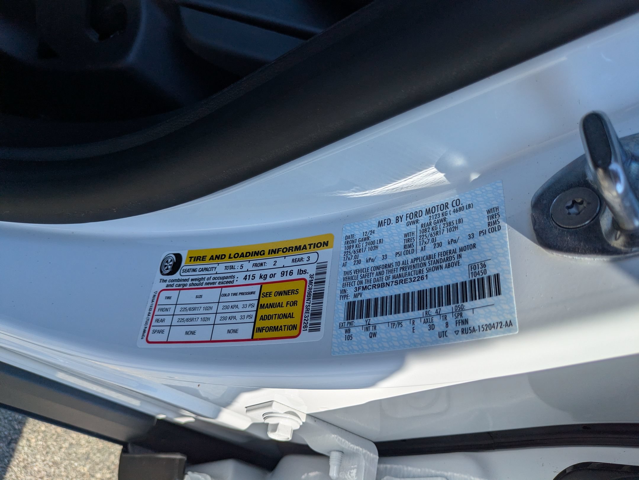 Certified 2025 Ford Bronco Sport Big Bend AWD/4WD image 41