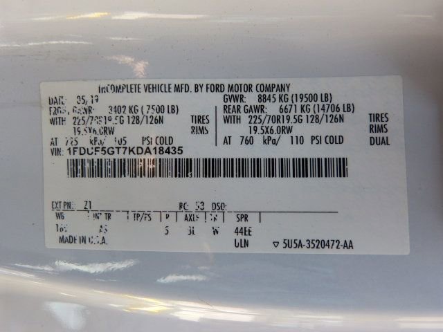 Used 2019 Ford F550 2WD Regular Cab Super Duty image 50