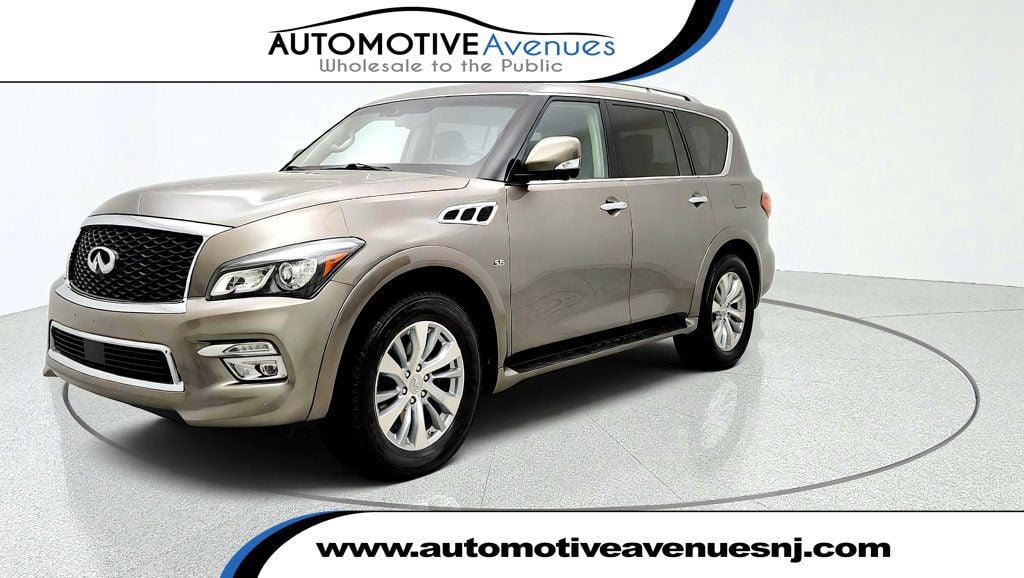Used 2017 INFINITI QX80 4WD