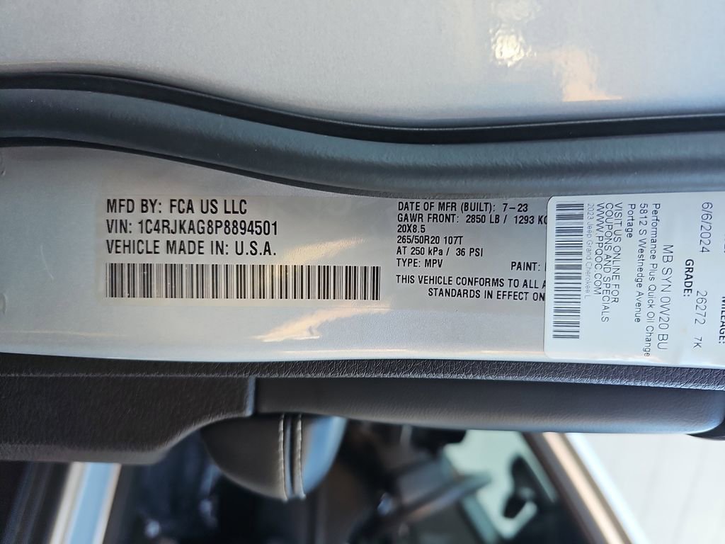 Certified 2023 Jeep Grand Cherokee L Laredo image 36