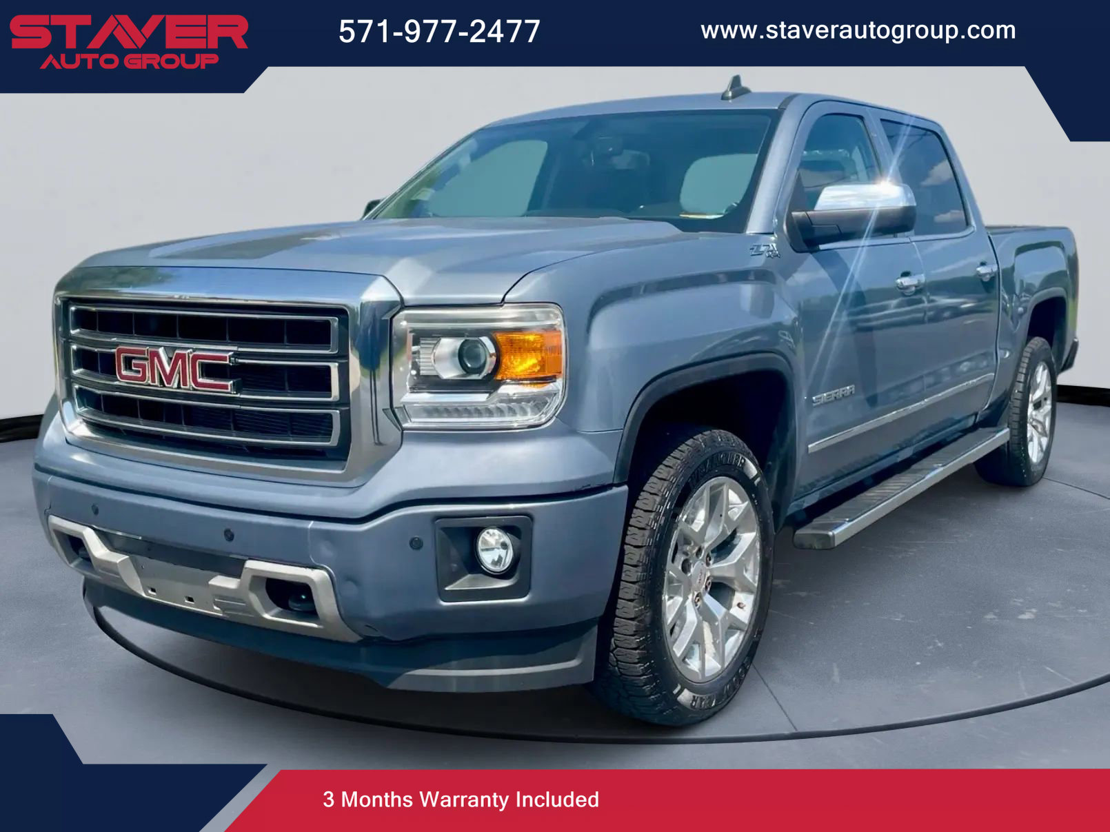 Used 2015 GMC Sierra 1500 SLT w/ SLT Crew Cab Value Package