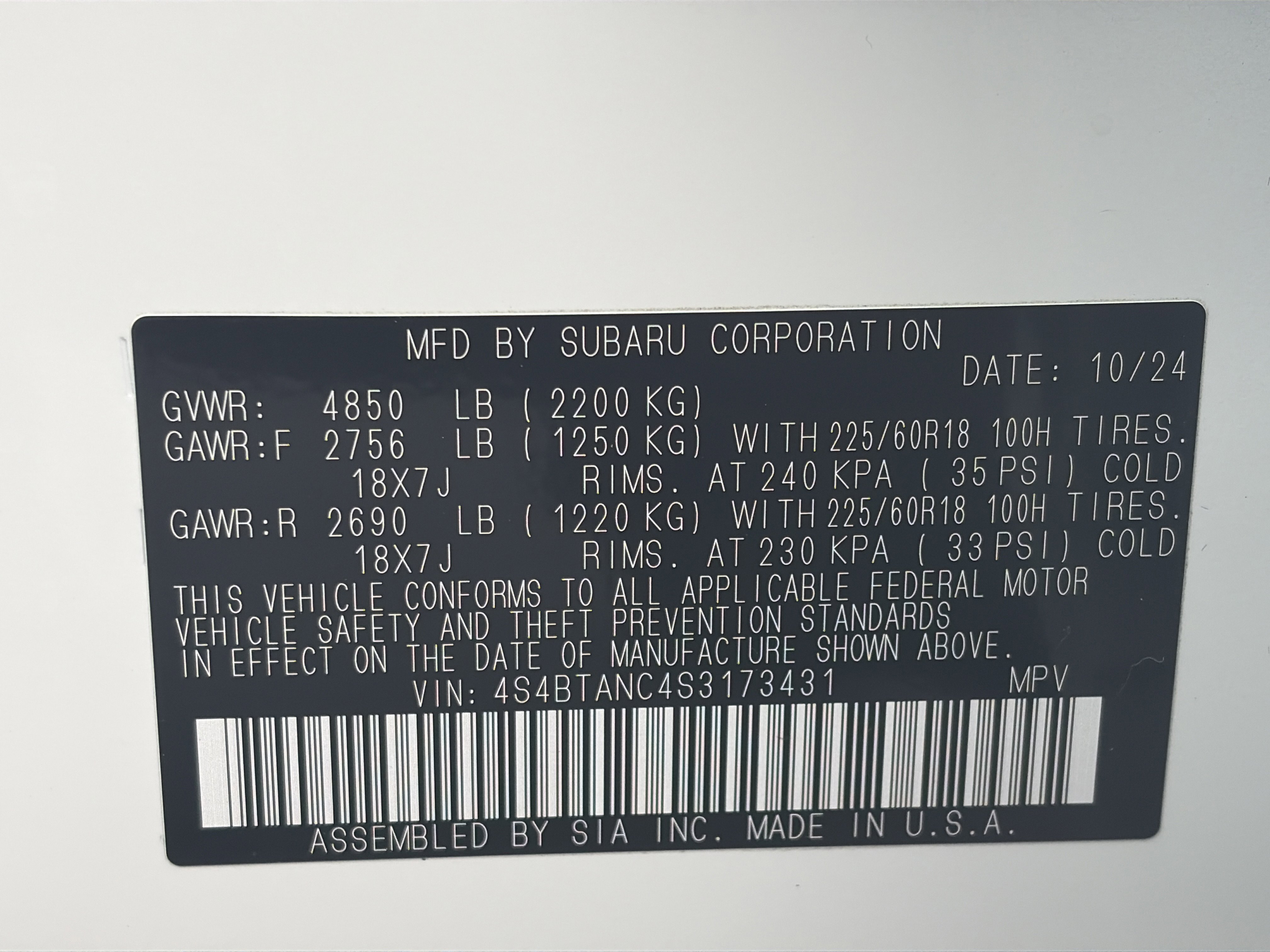 Certified 2025 Subaru Outback Limited w/ Popular Package #2 image 34