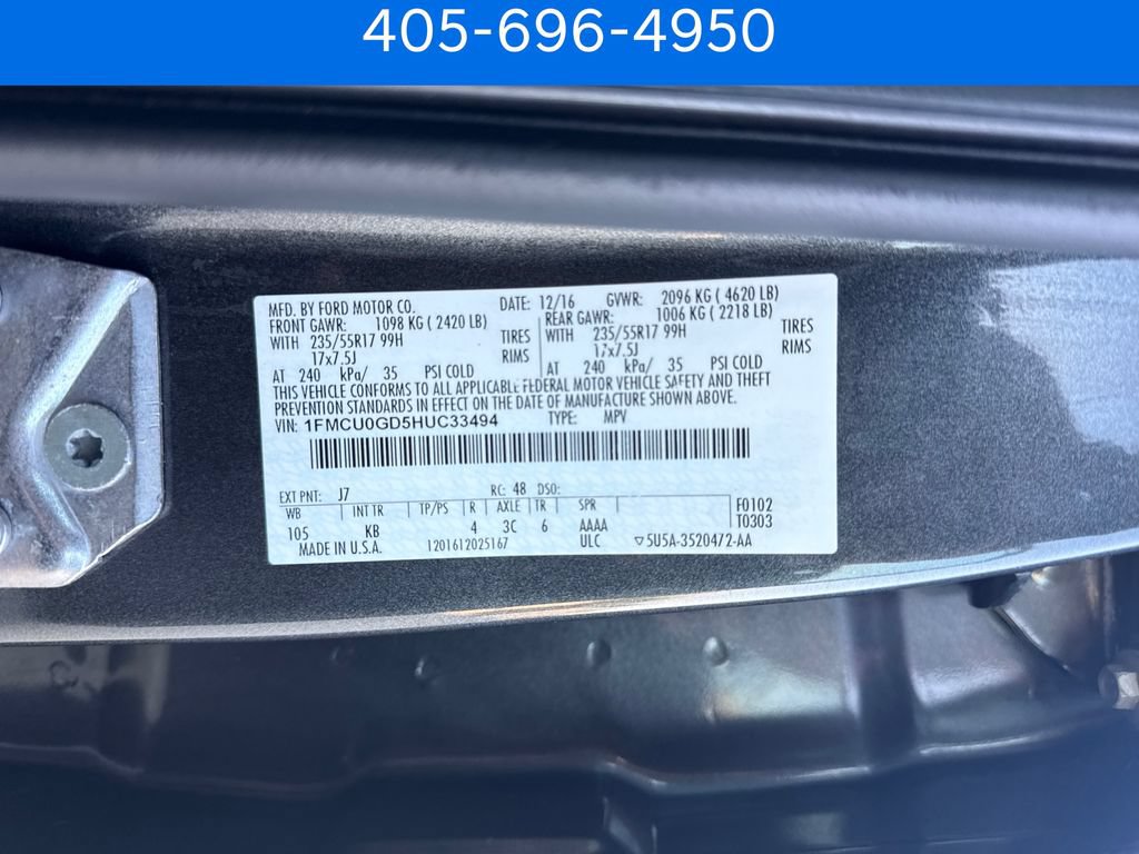 Used 2017 Ford Escape SE FWD image 40