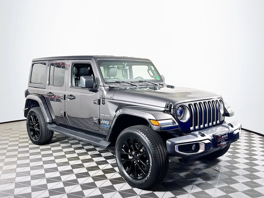 Used 2021 Jeep Wrangler Unlimited Sahara w/ Cold Weather Group AWD/4WD image 1