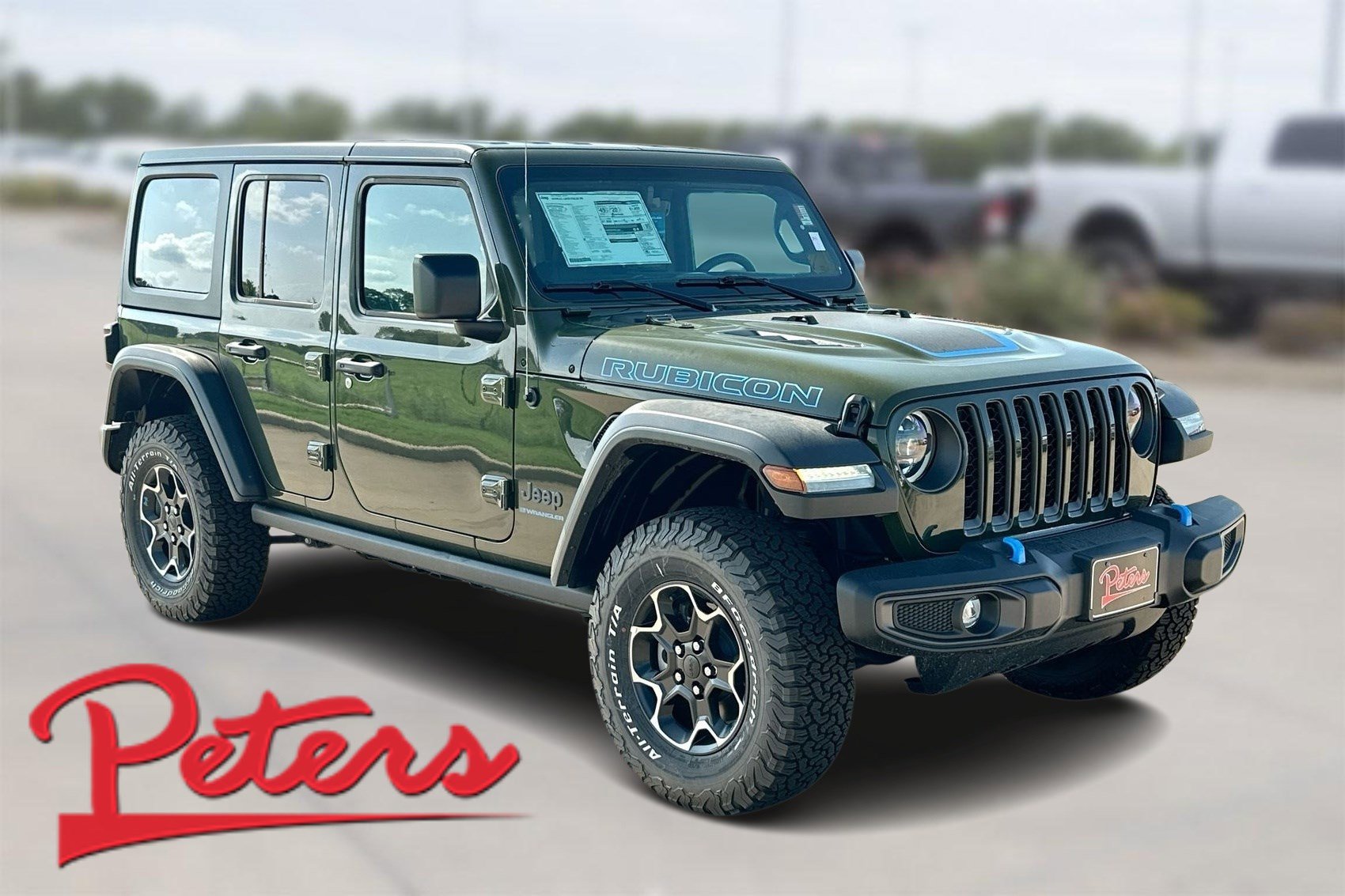 New 2023 Jeep Wrangler Unlimited Rubicon 4xe w/ Cold Weather Group image 1