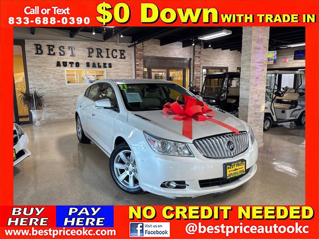 Used 2011 Buick LaCrosse CXL w/ Driver Confidence Package