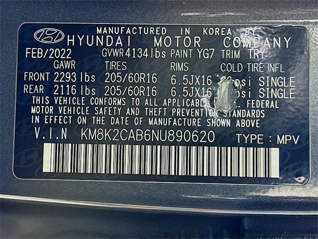 Used 2022 Hyundai Kona SE image 29