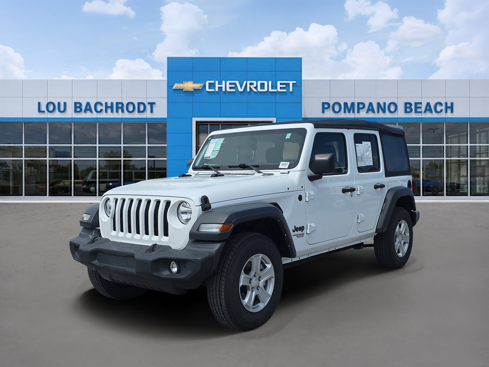 Used 2021 Jeep Wrangler Unlimited Sport AWD/4WD image 3