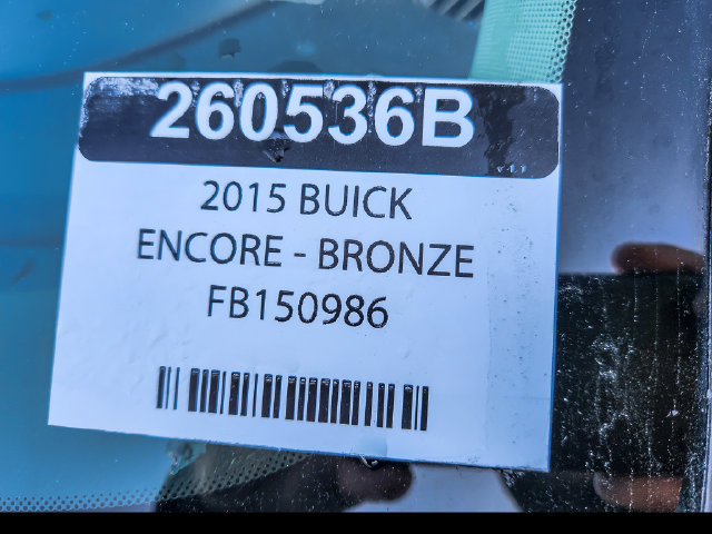 Certified 2015 Buick Encore Leather AWD/4WD image 12