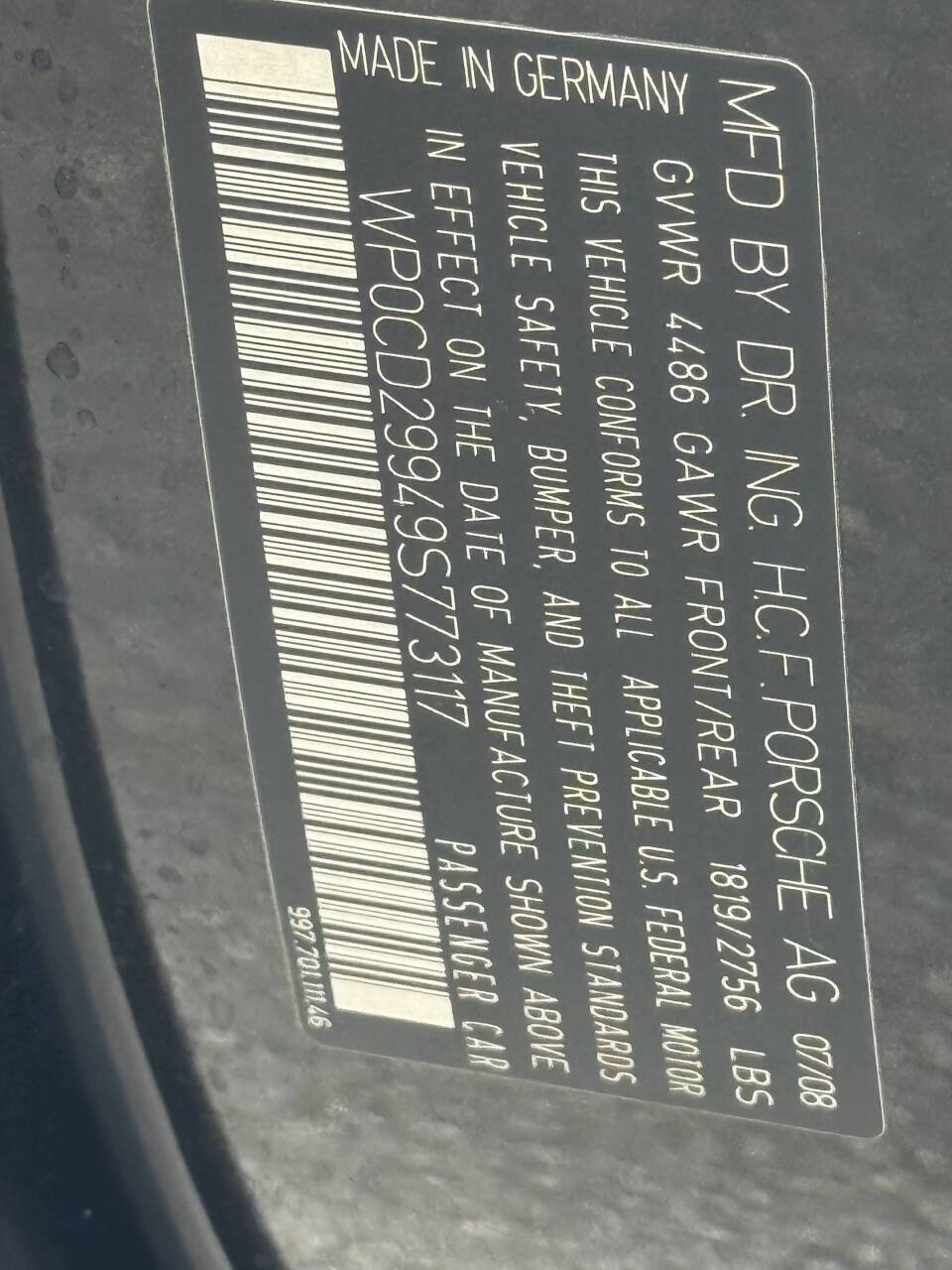 Used 2009 Porsche 911 Turbo image 16