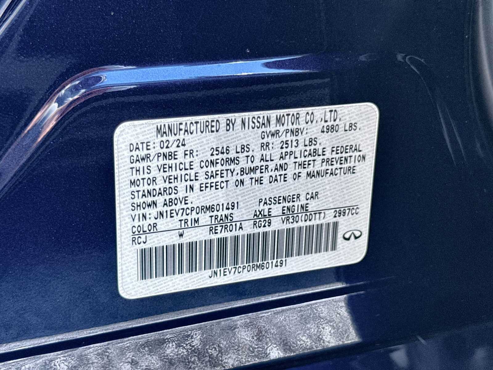 Used 2024 INFINITI Q50 Sensory RWD image 29