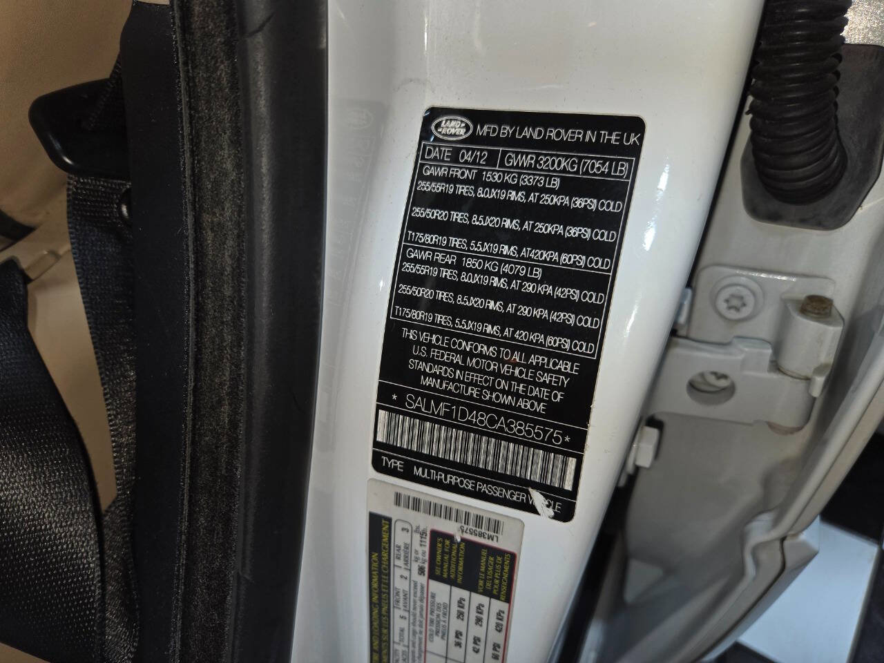 Used 2012 Land Rover Range Rover HSE LUX image 68