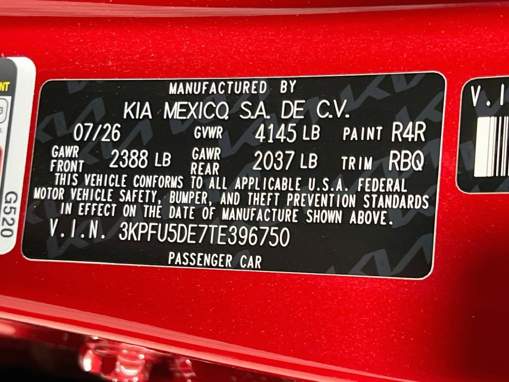 New 2026 Kia K4 GT-Line Turbo FWD image 25