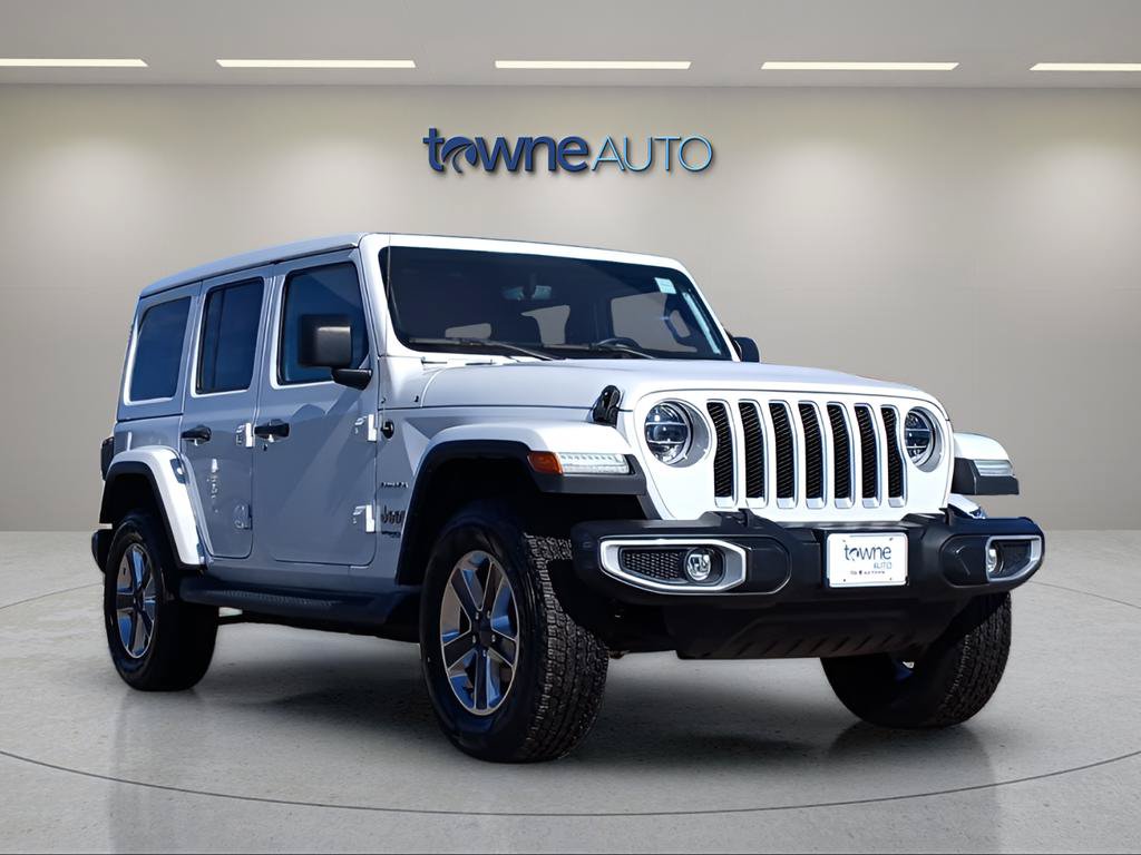 Used 2022 Jeep Wrangler Unlimited Sahara w/ LED Lighting Group AWD/4WD image 7