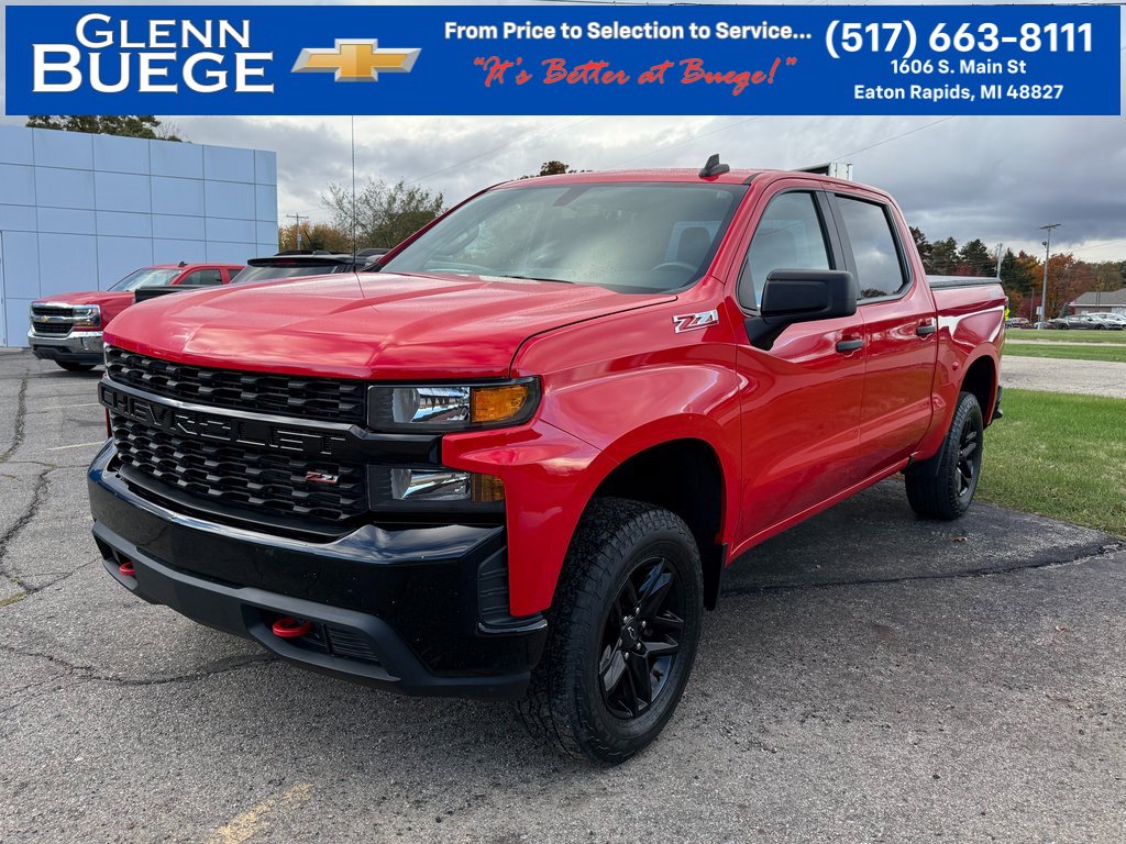 Certified 2019 Chevrolet Silverado 1500 Custom Trail Boss w/ Custom Convenience Package