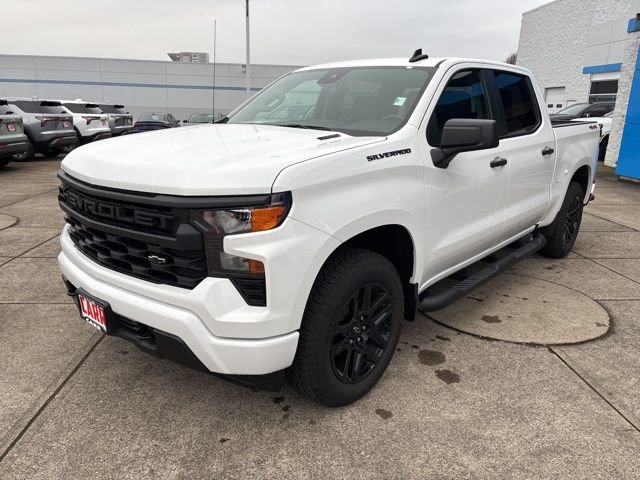 New 2025 Chevrolet Silverado 1500 Custom w/ Turbomax Blackout Package AWD/4WD image 4