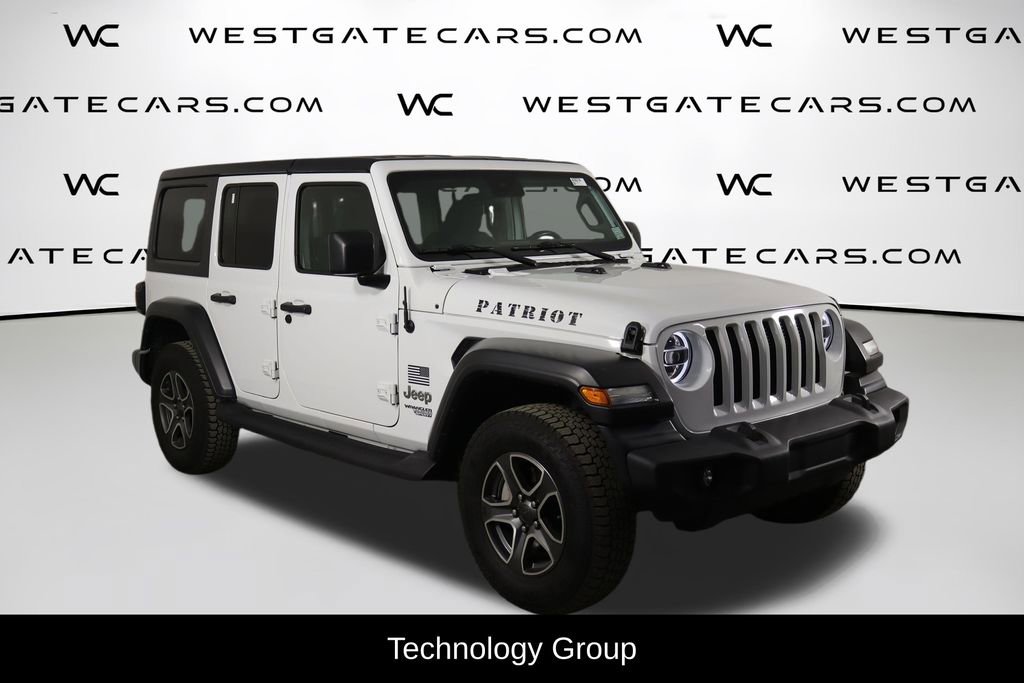 Used 2021 Jeep Wrangler Unlimited Sport image 4