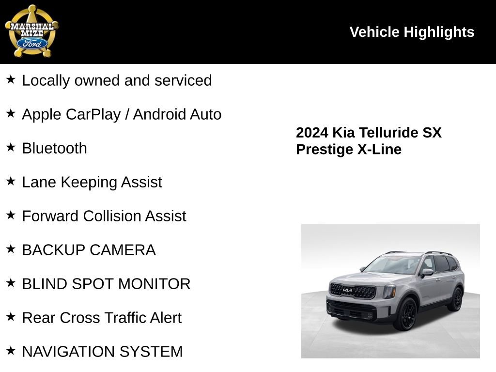 Used 2024 Kia Telluride SX Prestige X-Line image 2