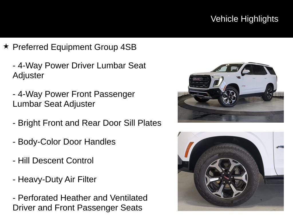 Used 2025 GMC Yukon AT4 w/ AT4 Premium Package AWD/4WD image 7