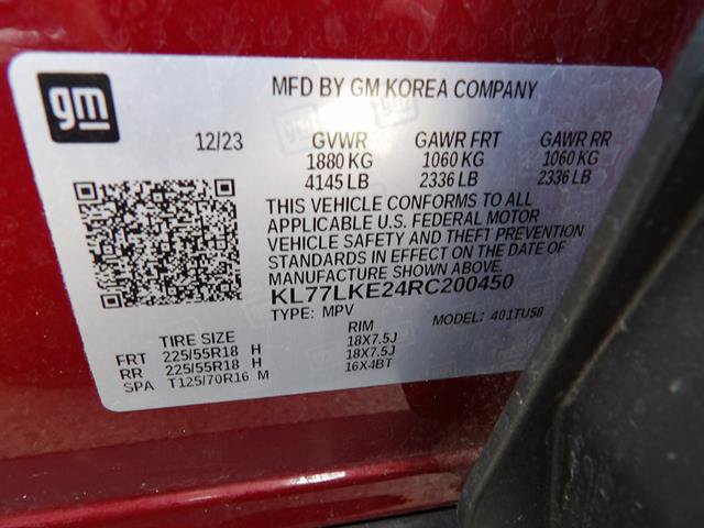 Certified 2024 Chevrolet Trax ACTIV w/ Driver Confidence Package FWD image 10