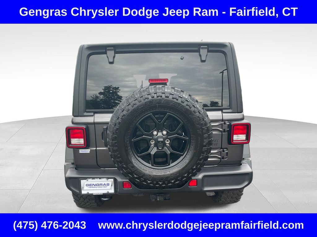 Certified 2025 Jeep Wrangler Unlimited Sport S 4xe AWD/4WD image 6
