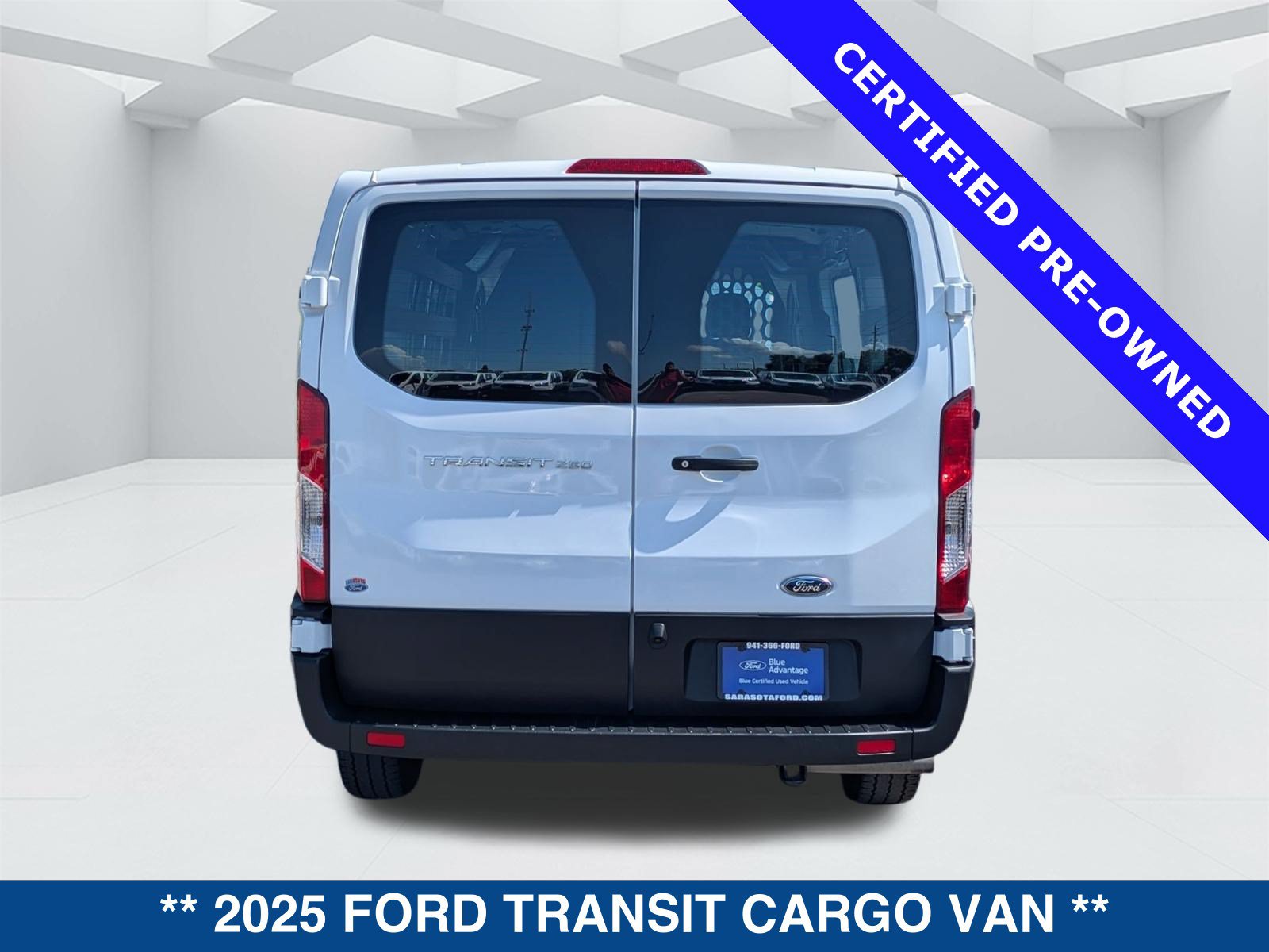 Certified 2025 Ford Transit 250 Low Roof w/ Exterior Upgrade Package RWD image 5