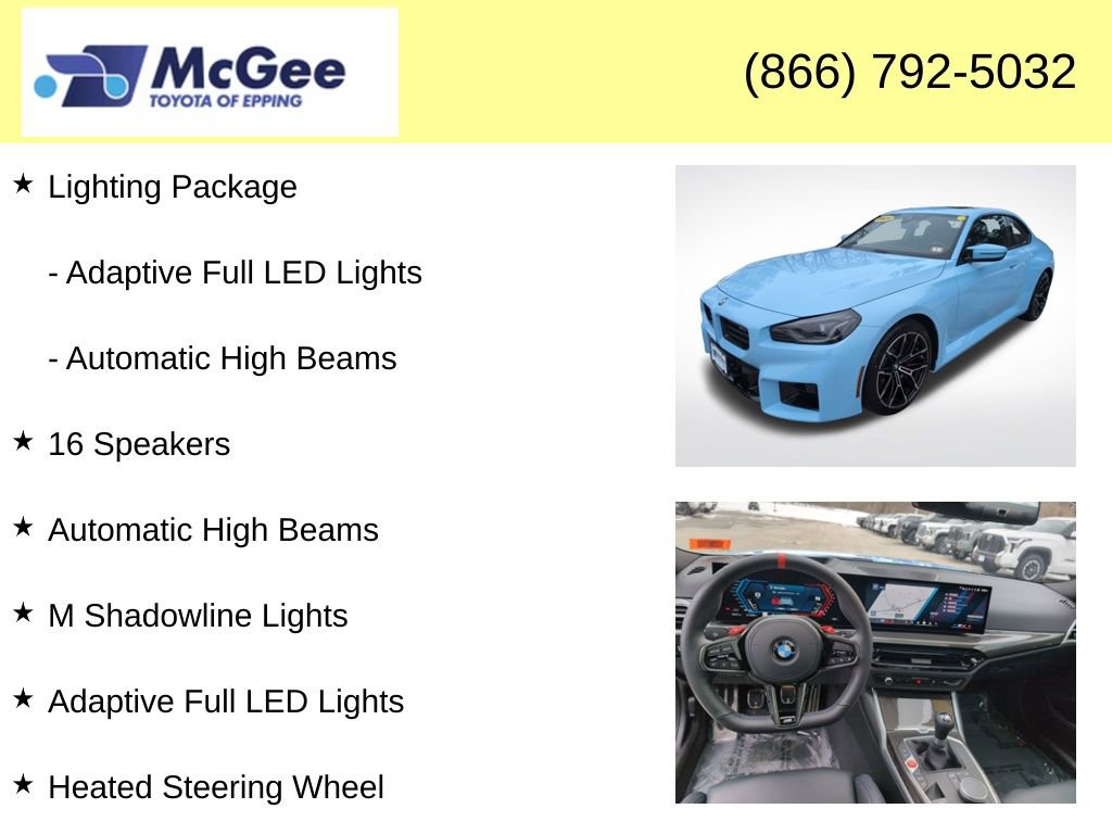Used 2025 BMW M2 w/ Lighting Package image 8