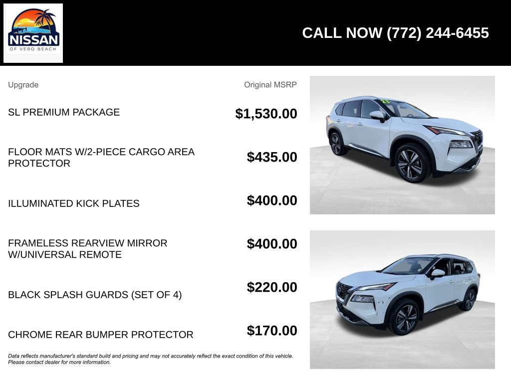 Used 2023 Nissan Rogue SL w/ SL Premium Package image 6