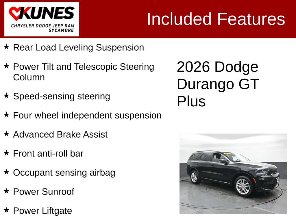 Used 2026 Dodge Durango GT AWD/4WD image 4