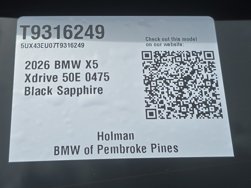 Used 2026 BMW X5 xDrive50e w/ Premium Package AWD/4WD image 30