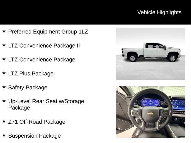 Certified 2024 Chevrolet Silverado 2500 LTZ w/ LTZ Plus Package AWD/4WD image 16