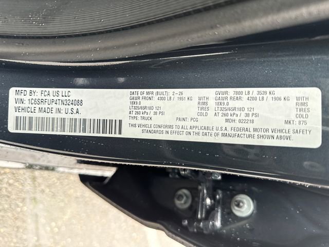 New 2026 RAM 1500 RHO image 16