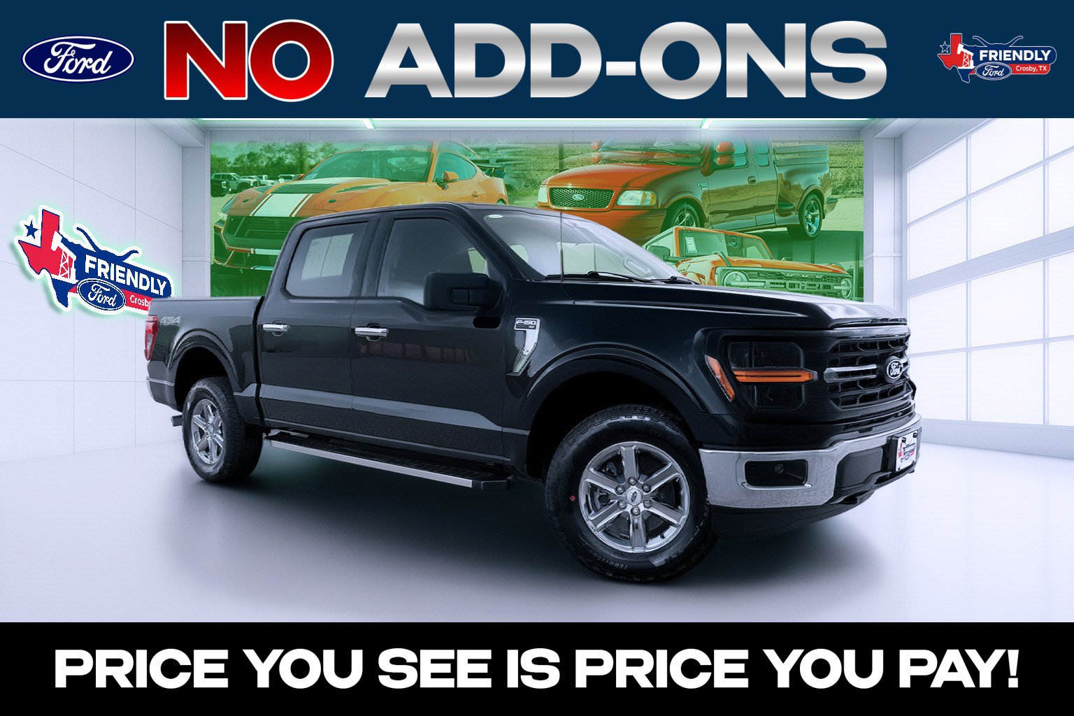 Used 2025 Ford F150 XLT w/ Equipment Group 301A Standard