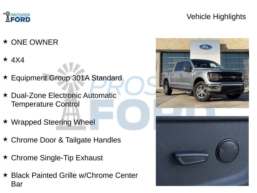 Used 2025 Ford F150 XLT w/ Equipment Group 301A Standard image 5