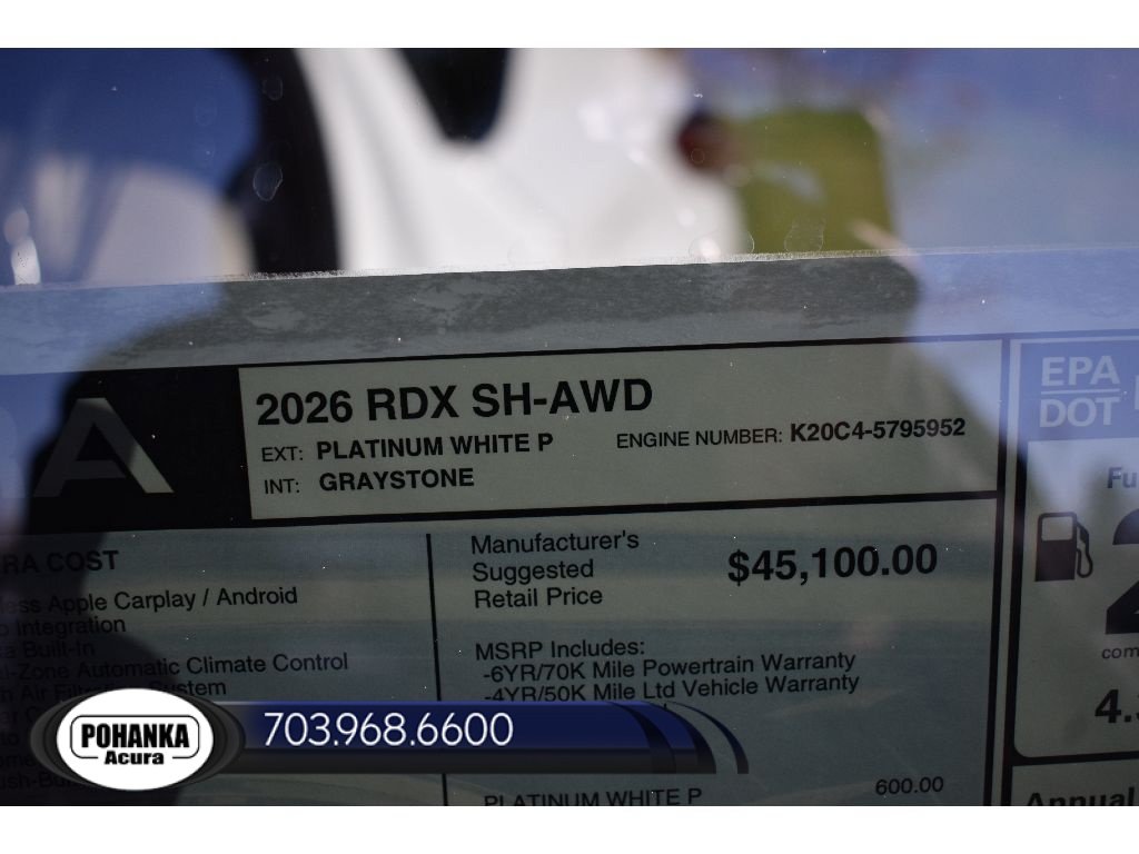 New 2026 Acura RDX SH-AWD image 38