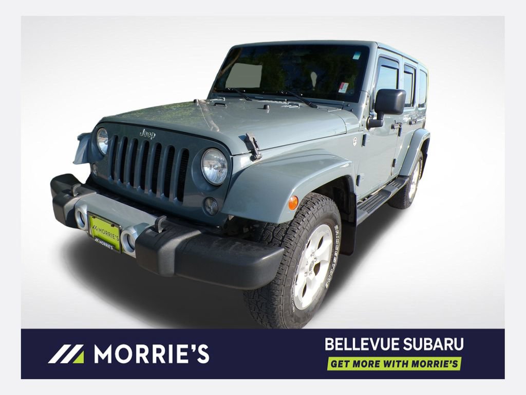 Used 2015 Jeep Wrangler Unlimited Sahara w/ Connectivity Group AWD/4WD image 1