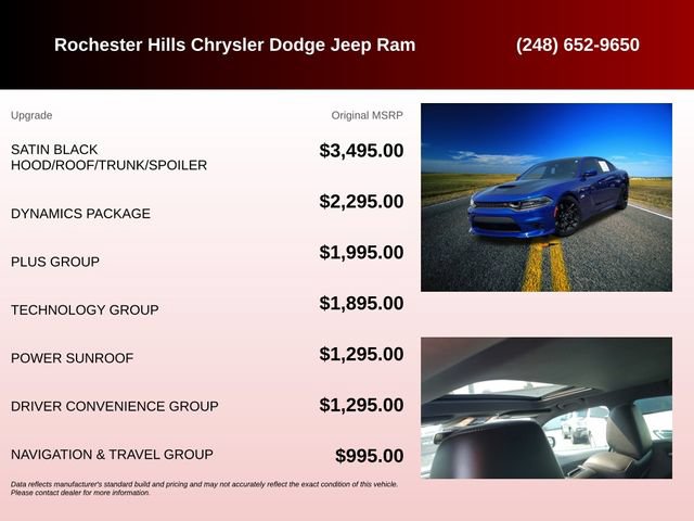 Used 2020 Dodge Charger Scat Pack w/ Dynamics Package RWD image 6