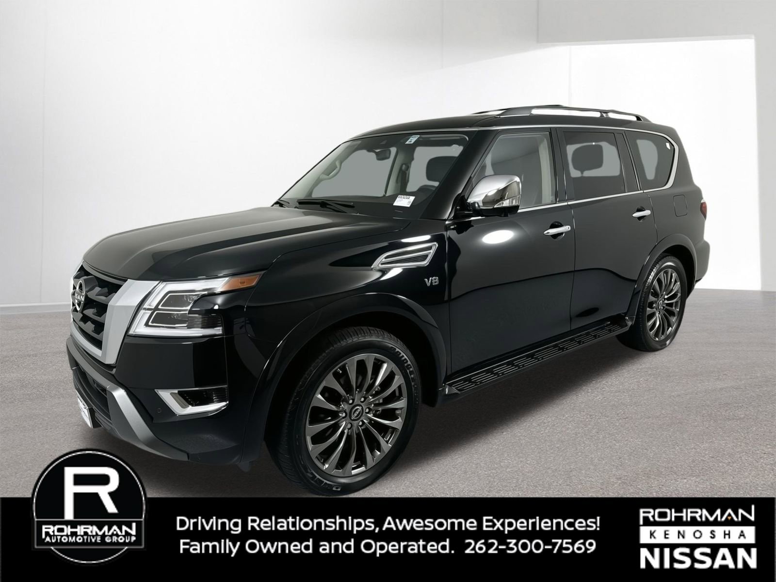 Used 2022 Nissan Armada Platinum w/ Captain's Chairs Package