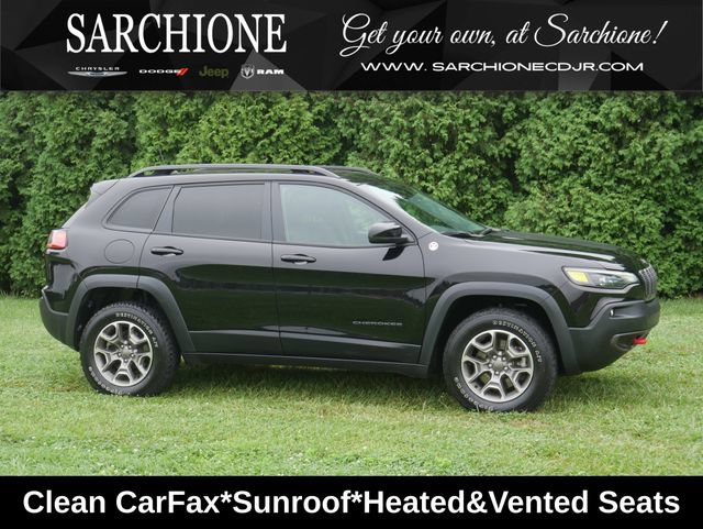 Used 2022 Jeep Cherokee Trailhawk w/ Sun, Sound & Nav Group AWD/4WD image 1