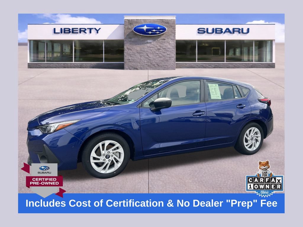 Certified 2024 Subaru Impreza 2.0i AWD/4WD image 1