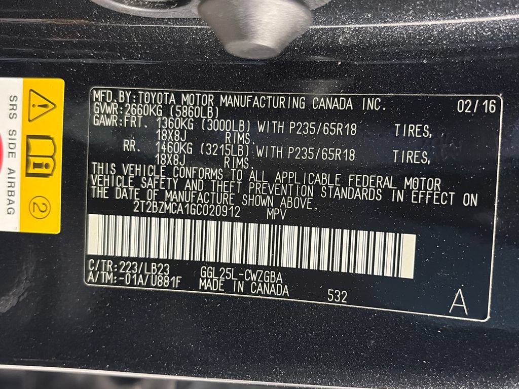 Used 2016 Lexus RX 350 AWD w/ Premium Package image 9