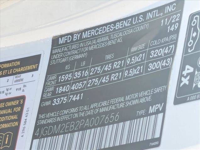 Certified 2023 Mercedes-Benz EQS 450+ 4MATIC SUV image 25